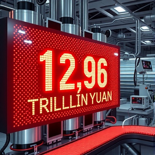 1-10月，规模以上电子信息制造业实现营业收入12.96万亿元