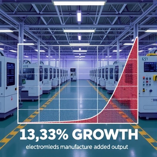 上半年，规模以上电子信息制造业增加值同比增长13.3%