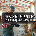 营利双增!柳工集团2023上半年海外业务营业收入超150亿元 营利双增!柳工集团2023上半年海外业务营业收入超150亿元