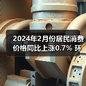 2024年2月份居民消费价格同比上涨0.7% 环比上涨1.0%(图2) 2024年2月份居民消费价格同比上涨0.7% 环比上涨1.0%(图2)