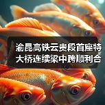 渝昆高铁云贵段首座特大桥连续梁中跨顺利合龙