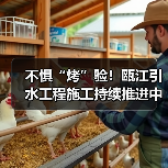 不惧“烤”验！瓯江引水工程施工持续推进中