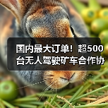 国内最大订单!超500台无人驾驶矿车合作协议签订(图3) 国内最大订单!超500台无人驾驶矿车合作协议签订(图3)