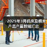2025年3月机床及相关产品产量数据汇总