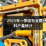 2025年一季度各金属材料产量统计(图2) 2025年一季度各金属材料产量统计(图2)