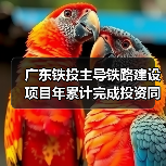 广东铁投主导铁路建设项目年累计完成投资同增20.6%