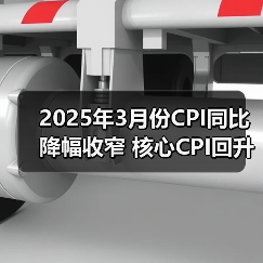 2025年3月份CPI同比降幅收窄 核心CPI回升(图1) 2025年3月份CPI同比降幅收窄 核心CPI回升(图1)