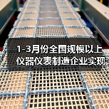 1-3月份全国规模以上仪器仪表制造企业实现利润总额150.7亿元(图2) 1-3月份全国规模以上仪器仪表制造企业实现利润总额150.7亿元(图2)