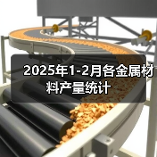 2025年1-2月各金属材料产量统计(图3) 2025年1-2月各金属材料产量统计(图3)