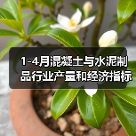 1-4月混凝土与水泥制品行业产量和经济指标(图2) 1-4月混凝土与水泥制品行业产量和经济指标(图2)