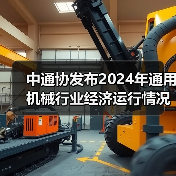 中通协发布2024年通用机械行业经济运行情况