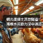 钢壳混凝土沉管隧道！海螺水泥助力深中通道建设