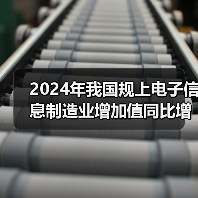 2024年我国规上电子信息制造业增加值同比增长11.8%(图3) 2024年我国规上电子信息制造业增加值同比增长11.8%(图3)