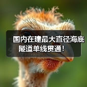 国内在建最大直径海底隧道单线贯通!(图4) 国内在建最大直径海底隧道单线贯通!(图4)