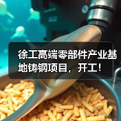 徐工高端零部件产业基地铸钢项目,开工!(图3) 徐工高端零部件产业基地铸钢项目,开工!(图3)