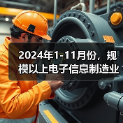 2024年1-11月份,规模以上电子信息制造业实现营业收入14.45万亿元(图2) 2024年1-11月份,规模以上电子信息制造业实现营业收入14.45万亿元(图2)