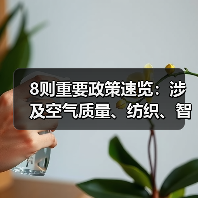 8则重要政策速览：涉及空气质量、纺织、智慧港口等（图4）