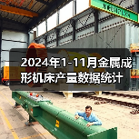 2024年1-11月金属成形机床产量数据统计