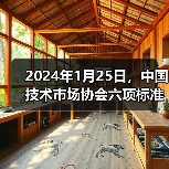 2024年1月25日，中国技术市场协会六项标准正式施行