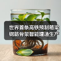 世界首条高铁预制箱梁钢筋骨架智能建造生产线正式投产