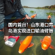 国内首台！山东港口青岛港实现进口输油臂智能对接