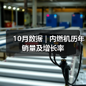 10月数据 | 内燃机历年销量及增长率（图2）