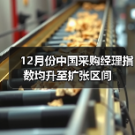 12月份中国采购经理指数均升至扩张区间