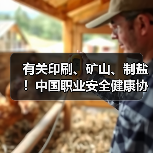有关印刷、矿山、制盐!中国职业安全健康协会五项标准发布(图3) 有关印刷、矿山、制盐!中国职业安全健康协会五项标准发布(图3)