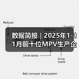 数据简报 | 2025年1-11月前十位MPV生产企业销售情况简析