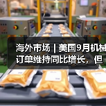 海外市场 | 美国9月机械订单维持同比增长,但后续走向不明朗(图3) 海外市场 | 美国9月机械订单维持同比增长,但后续走向不明朗(图3)