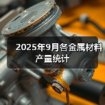 2025年9月各金属材料产量统计(图2) 2025年9月各金属材料产量统计(图2)