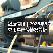 数据简报 | 2025年9月乘用车产销情况简析