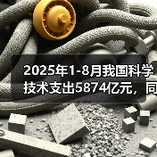 2025年1-8月我国科学技术支出5874亿元,同比增长3.1%(图1) 2025年1-8月我国科学技术支出5874亿元,同比增长3.1%(图1)