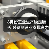 8月份工业生产稳定增长 装备制造业支撑有力