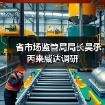 省市场监管局局长吴承丙来威达调研(图1) 省市场监管局局长吴承丙来威达调研(图1)