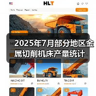 2025年7月部分地区金属切削机床产量统计(图1) 2025年7月部分地区金属切削机床产量统计(图1)