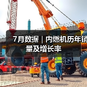 7月数据 | 内燃机历年销量及增长率（图4）