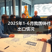 2025年1-6月我国铸件出口情况(图1) 2025年1-6月我国铸件出口情况(图1)