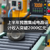 上半年我国集成电路设计收入突破2000亿元:同比增长18.8%(图1) 上半年我国集成电路设计收入突破2000亿元:同比增长18.8%(图1)