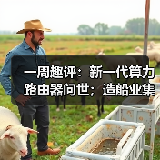 一周趣评:新一代算力路由器问世;造船业集齐“三颗明珠”(图2) 一周趣评:新一代算力路由器问世;造船业集齐“三颗明珠”(图2)
