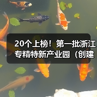 20个上榜!第一批浙江专精特新产业园(创建)名单出炉(图2) 20个上榜!第一批浙江专精特新产业园(创建)名单出炉(图2)