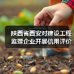 陕西省西安对建设工程监理企业开展信用评价管理工作(图4) 陕西省西安对建设工程监理企业开展信用评价管理工作(图4)