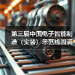 第三届中国电子智能制造(实装)示范线圆满闭幕(图1) 第三届中国电子智能制造(实装)示范线圆满闭幕(图1)