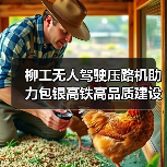 柳工无人驾驶压路机助力包银高铁高品质建设（图2）