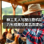 柳工无人驾驶压路机助力包银高铁高品质建设（图4）