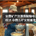 金属矿产资源保障稳中推进 开门红实现