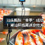 汕头揭阳“牵手”成功!潮汕环线高速京灶大桥主桥全线贯通(图2) 汕头揭阳“牵手”成功!潮汕环线高速京灶大桥主桥全线贯通(图2)