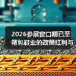 2026参展窗口期已至:箱包鞋业的政策红利与转型机遇(图3) 2026参展窗口期已至:箱包鞋业的政策红利与转型机遇(图3)