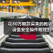 花80万赔款买来的教训:设备安全操作规程到底该怎么写?(图3) 花80万赔款买来的教训:设备安全操作规程到底该怎么写?(图3)
