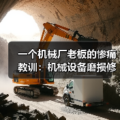 一个机械厂老板的惨痛教训：机械设备磨损修复千万别等